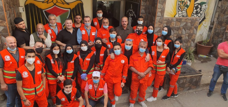 يوم صحي لوحدة الاسعاف والطوارئ في "مستشفى الهمشري" بمخيم برج البراجنة