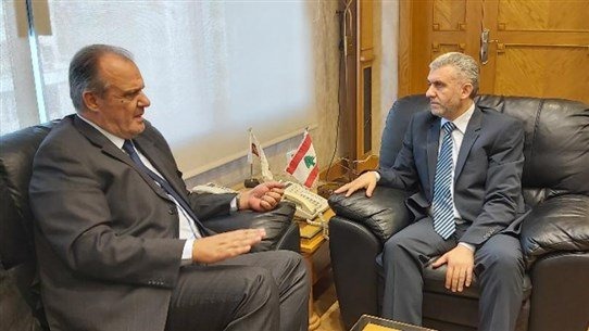 الوزير بيرم بحث مع بوشكيان في سبل تعزيز العمالة اللبنانية