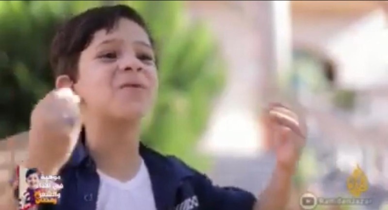 بالفيديو: طفل فلسطيني يمتاز بالفصاحة!
