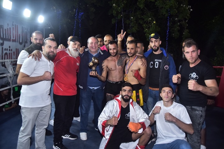 بلدية صيدا والشبكة الرياضية رعتا بطولة الملاكمة  "نزال الأسود 2" وK1