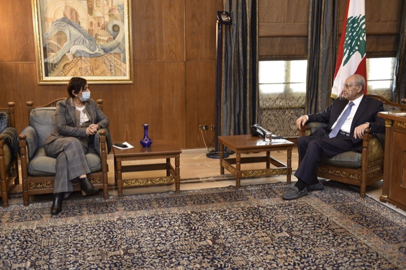 الرئيس بري بحث مشاريع البنك الدولي في لبنان والبطاقة التمويلية