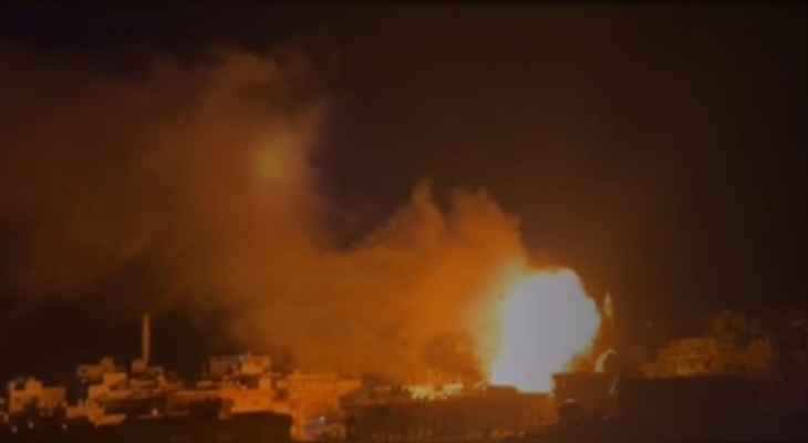 سقوط 12 جريحا ولا قتلى بانفجار مخيم البرج الشمالي