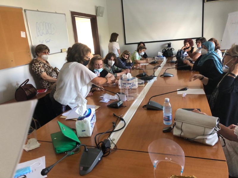انتخابات اللجنة الإدارية لمنظمة اللجنة الأهلية لقضايا المرأة في بيروت