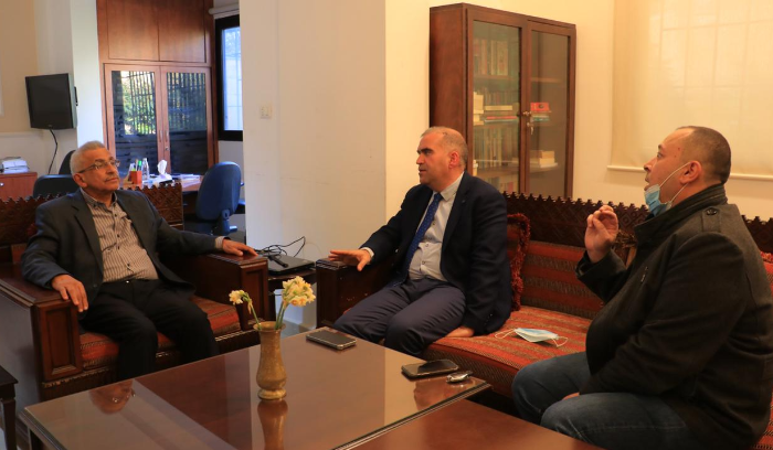 النائب أسامة سعد عرض مع المدير العام للنقل أعمال تعزيز جهوزية مرفأ صيدا
