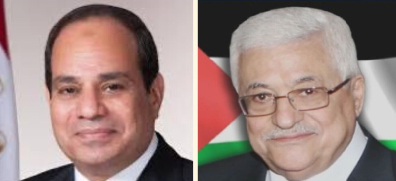 بدء اجتماع الرئيس عباس ونظيره المصري...