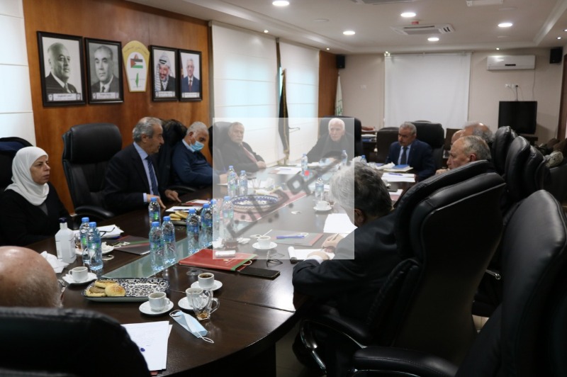 اللجنة التحضيرية الخاصة بانعقاد المجلس المركزي تعقد اجتماعا في رام الله