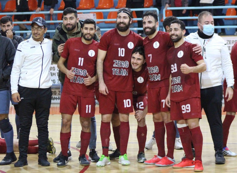 الحرية صيدا ينهي مرحلة الذهاب بفوز ساحق على الجيش اللبناني.. ويحافظ على الصدارة