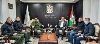 الوزير عساف يستقبل رئيس هيئة التدريب العسكري محمود هارون