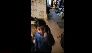 بالفيديو: طفل لبناني داخل ملجأ في أوكرانيا..