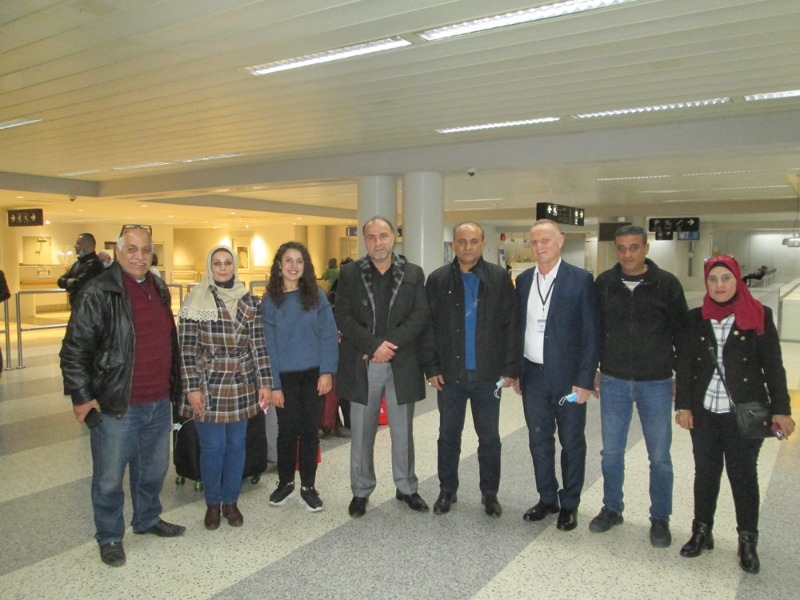 وفد المجلس الأعلى للشباب والرياضة الفلسطينية يصل لبنان لتفقد المنشآت الرياضية
