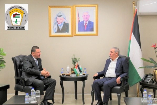 الشيخ يبحث مع السفير الروماني آخر المستجدات السياسية