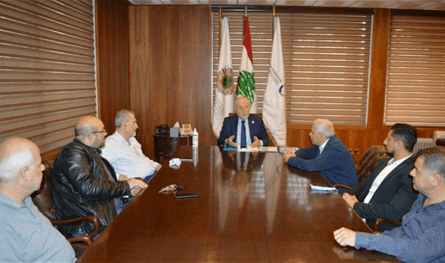 دبوسي التقى رئيس الصندوق التعاضدي لأطباء الاسنان في الشمال