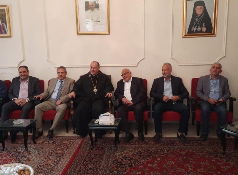قيادة حركة امل تهنئ الفعاليات الروحية المسيحية في صيدا بمناسبة الفصح المجيد