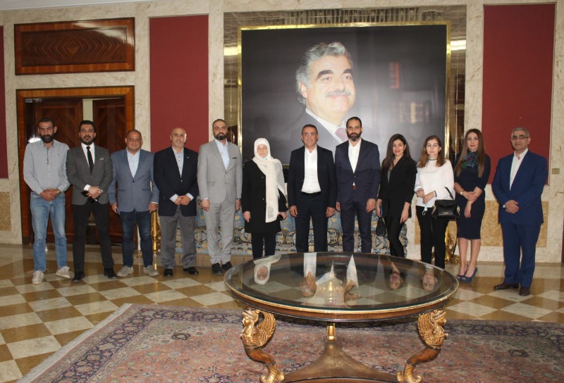 بهية الحريري تلتقي ماجد سعيفان ووفداً من قطاع النقابات العمالية في "المستقبل" وتعايد عمال لبنان بعيدهم