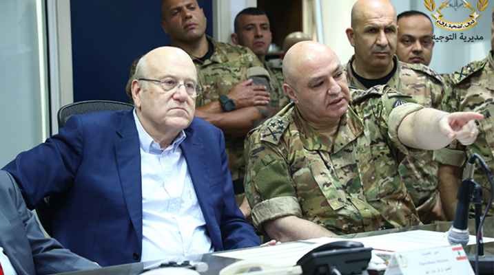 قائد الجيش: إيمان العسكريين وإرادتهم الصلبة هما الحافز لاستمرارهم بتنفيذ مهماتهم رغم الظروف الصعبة