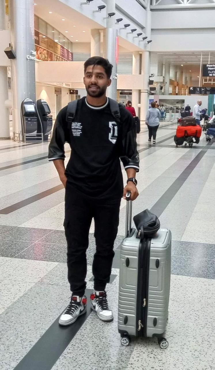 اللاعب حمزة حسين يلتحق بمعسكر المنتخب الفلسطيني الأولمبي لكرة القدم