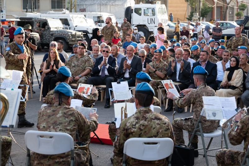 الإيطالية نظمت حفل  لفرقة فانفارا في بنت جبيل