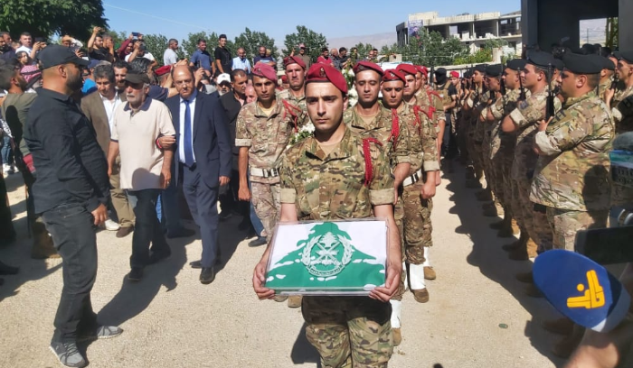 تشييع الشهيد شمص في بوداي