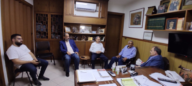البزري إستقبل سعد وبحثا مبادرة عقد لقاء صيداوي موسع
