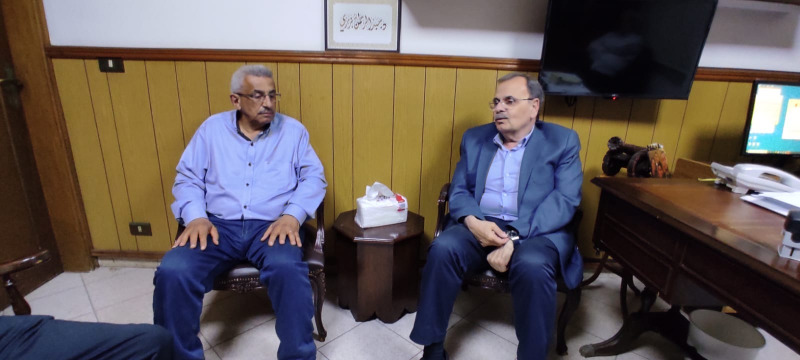 البزري إستقبل سعد وبحثا مبادرة عقد لقاء صيداوي موسع