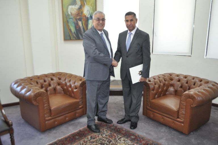 السفير البراك يلتقي وزير الخارجية والمغتربين اللبناني
