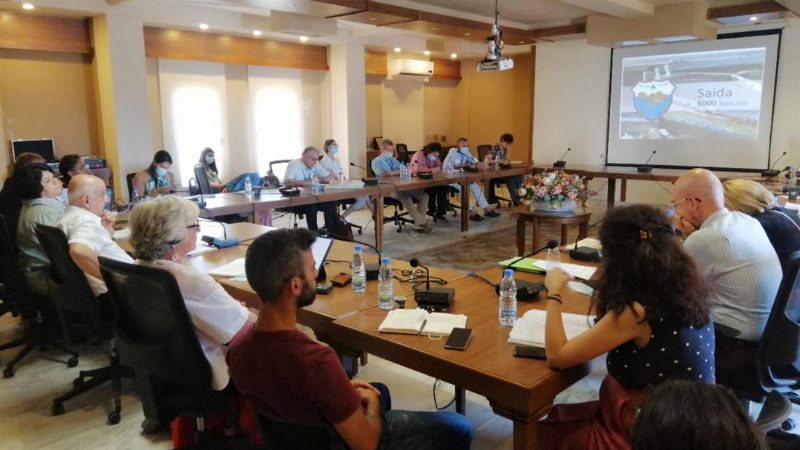 وفد مشترك من بلديات فرنسية وجمعية المدن المتحدة زار بلدية صيدا واطلع على الإحتياجات الضرورية لتقوية الشراكة في مواجهة تداعيات الأزمات