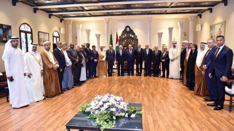 الرئيس بري استقبل وزراء خارجية الدول العربية: لبنان يطلب ويتوق الى أشقائه العرب ويتمنى مجيئهم