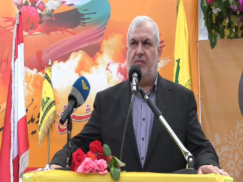 النائب رعد: للإسراع في تشكيل الحكومة، والمقاومة خطر وجودي على العدو.