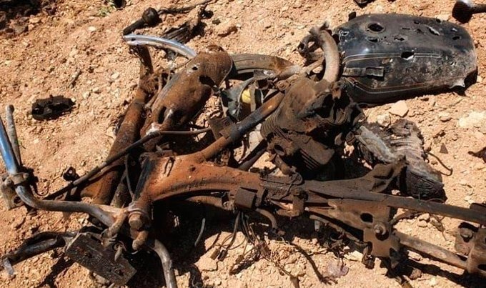 على دراجته البخارية.. بالصورة- مقتل زعيم “داعش” في سوريا بضربة أميركية