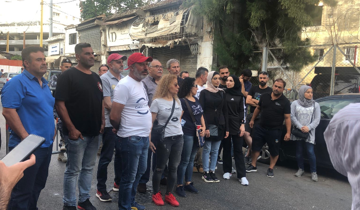 وقفة احتجاجية لعائلة الشيخ حسين طالبت بالافراج عن ابنها