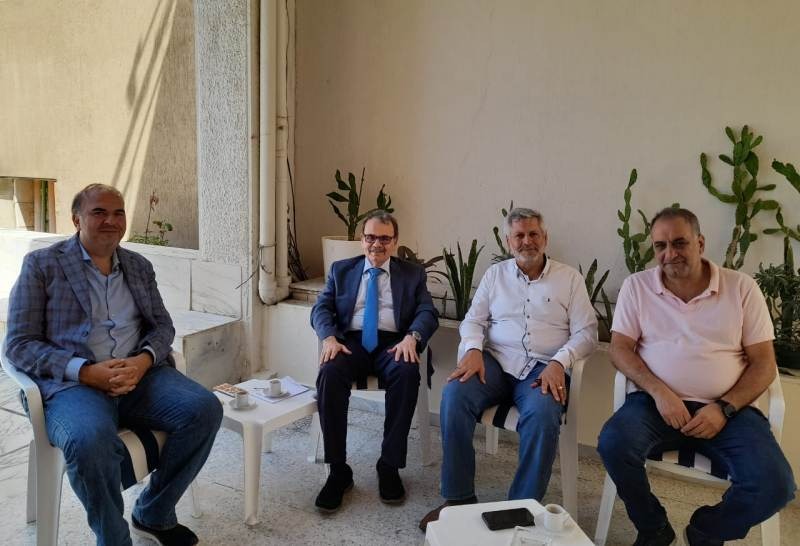 النائب د. البزري وضاهر يبحثان واقع التغذية المائية والصرف الصحي في صيدا ومنطقتها
