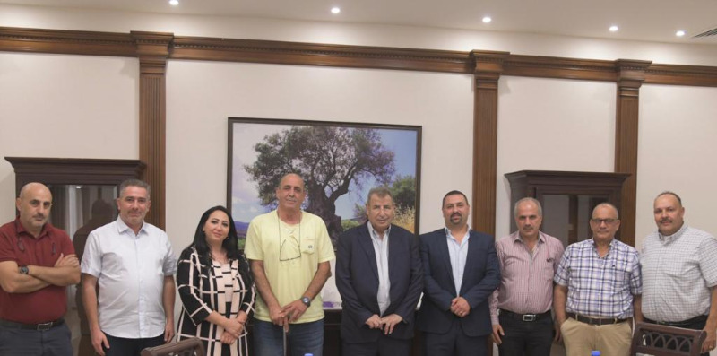 د. خوري يبحث أطر التعاون المشترك مع ممثلي الأندية الأرثوذكسية في بيت لحم