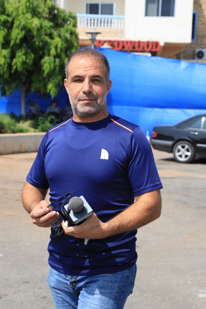 الصحافي بلال قشمر الصورة والصوت لمهنة تستحق التكريم