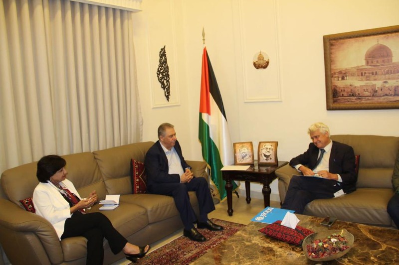 السفير دبور يلتقي ممثل منظمة اليونيسيف في لبنان