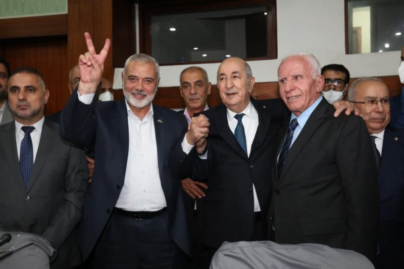 الفصائل الفلسطينية تتوصل إلى "إعلان الجزائر" للمصالحة