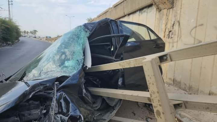 بالصور: نجاة بأعجوبة من حادث سير!