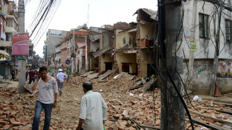 زلزال بقوة 5,6 درجات يضرب النيبال