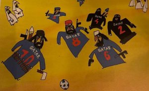 كاريكاتير عنصري ضد قطر في كأس العالم يخض العالم العربي والرياضي!