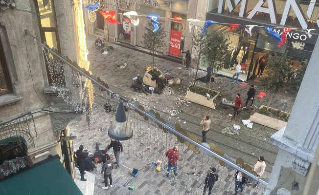 بالفيديو..  قتلى وجرحى إثر التفجير الارهابي وسط إسطنبول