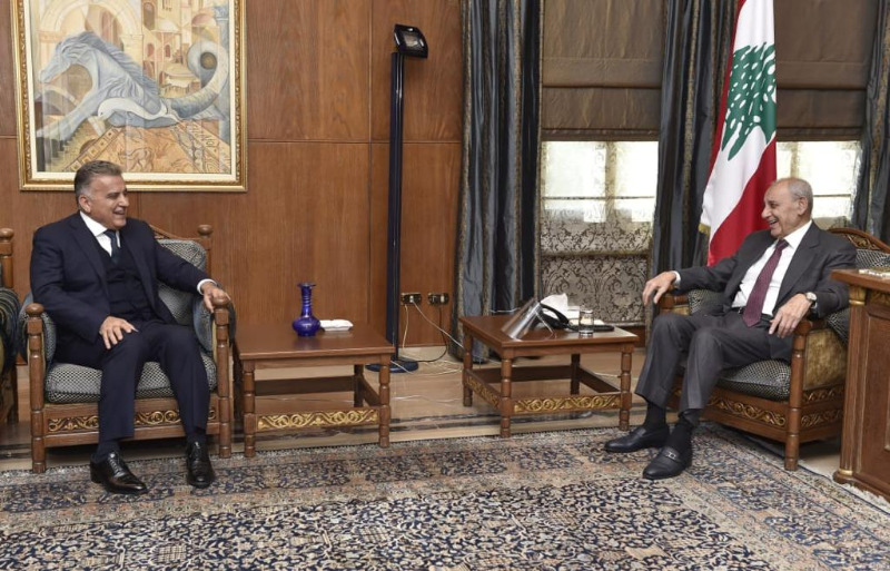 الرئيس بري يستقبل اللواء ابراهيم: لنبذ البغض والكراهية من أجل ميلاد جديد للبنان