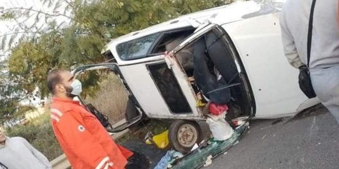 حادث سير مروع على طريق الغازية يودي بحياة ممرض..