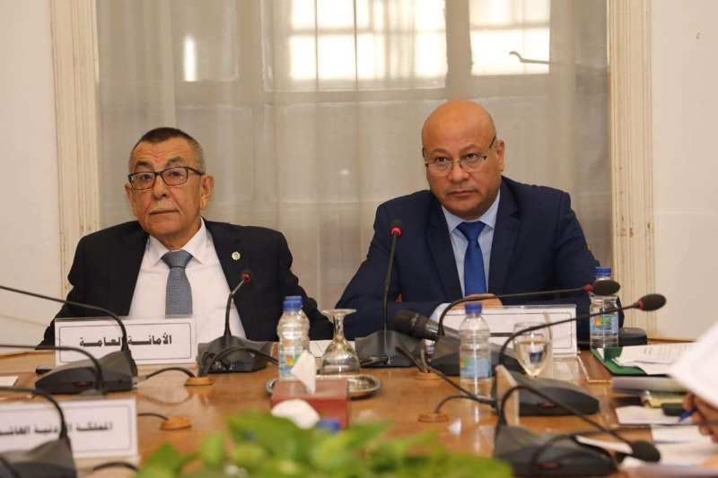 د. أبو هولي خلال افتتاح مؤتمر المشرفين على شؤون الفلسطينيين: اللاجئون يعيشون أوضاعاً صعبة