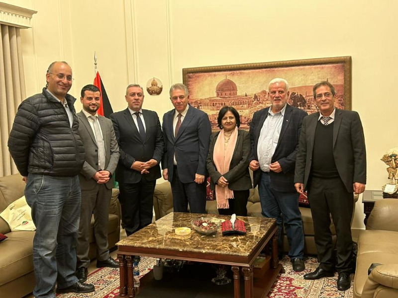 السفير دبور: مهمة الوكالة الفلسطينية للتعاون الدولي كانت ناجحة على المستويين الفلسطيني واللبناني