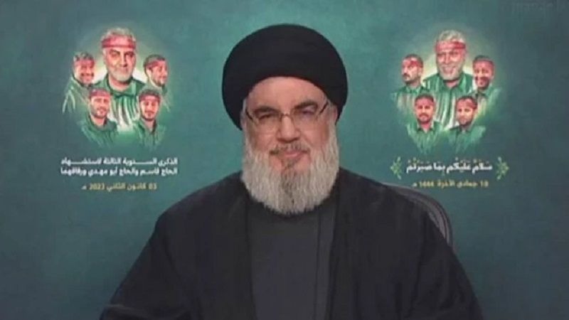 السيد نصر الله: التعرّض للمسجد الأقصى والمقدسات الاسلامية والمسيحية في فلسطين وبيت المقدس لن يفجّر الوضع داخل فلسطين فقط...