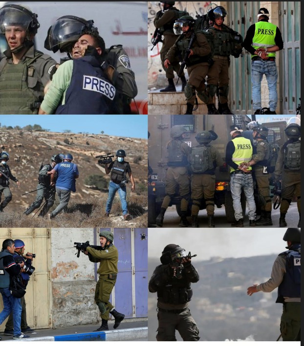 نقابة الصحفيين الفلسطينيين: 902 انتهاك إسرائيلي بحق الصحفيين في عام 2022