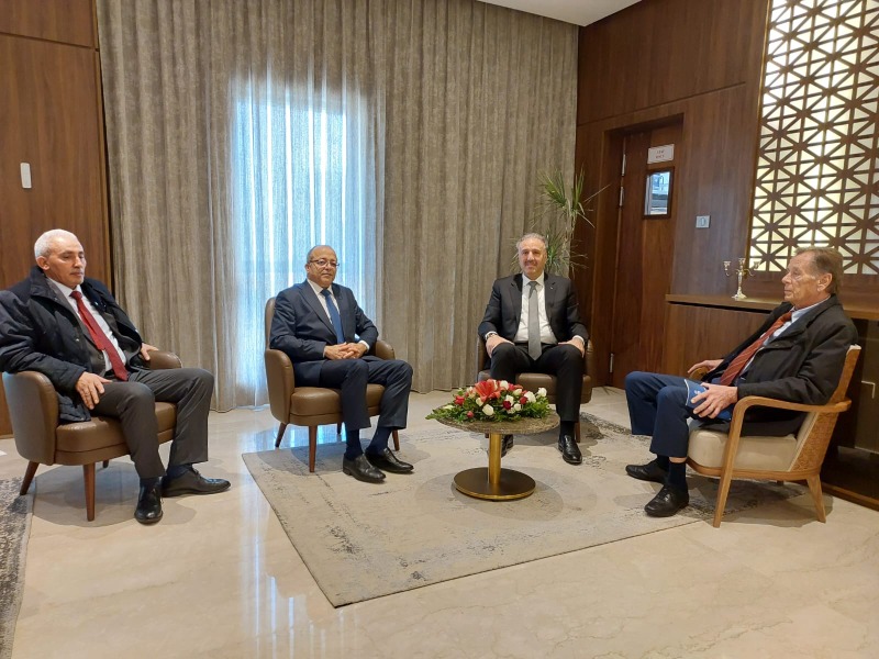 الوزير عساف يلتقي عددا من الوزراء العرب على هامش مؤتمر الإعلام العربي بتونس