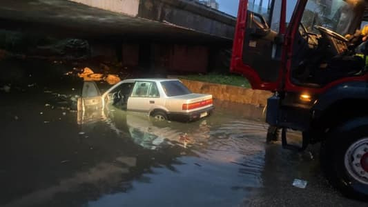 في خلدة.. إحتجزتهم المياه داخل النفق