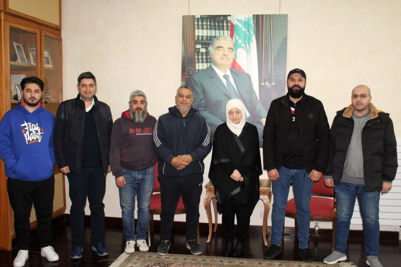 بهية الحريري تستقبل فرقة "ساحات وحكايات صيدا القديمة" وترحب بإدراج نشاطها ضمن فعاليات "صيدا مدينة رمضانية"