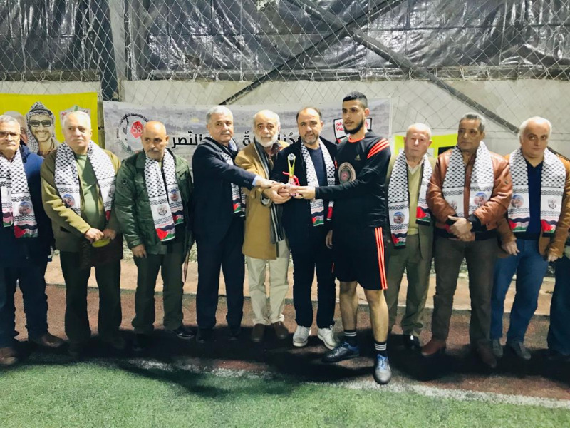 البقاعي يرعى كأس الانطلاقة بين قوات الأمن الوطني الفلسطيني والشباب العربي