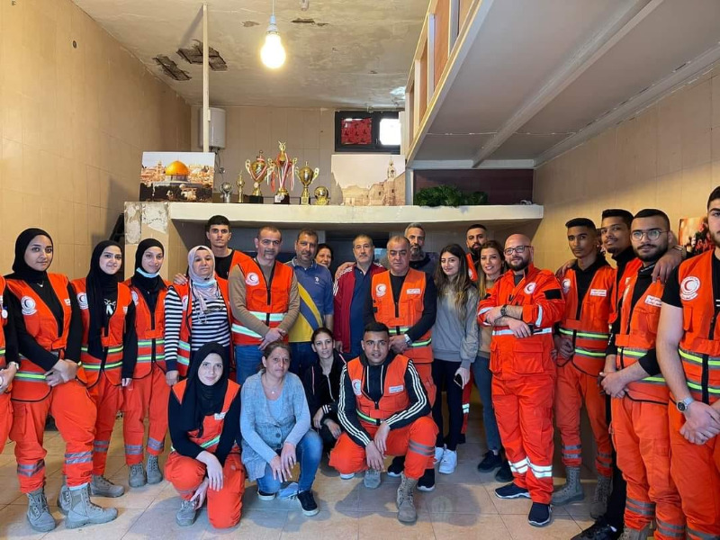 وحدة الإسعاف والطوارئ في لبنان تنظّم يومًا صحيًا مجانيًا في مخيم الضبية